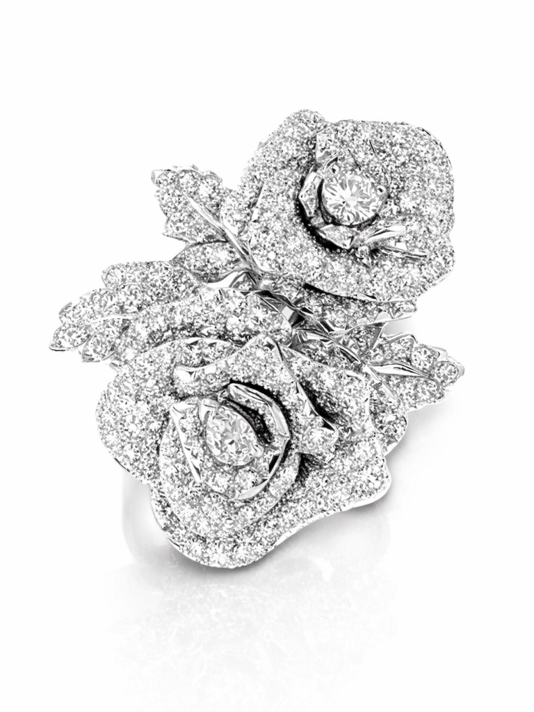 Silver Flower Statement Ring